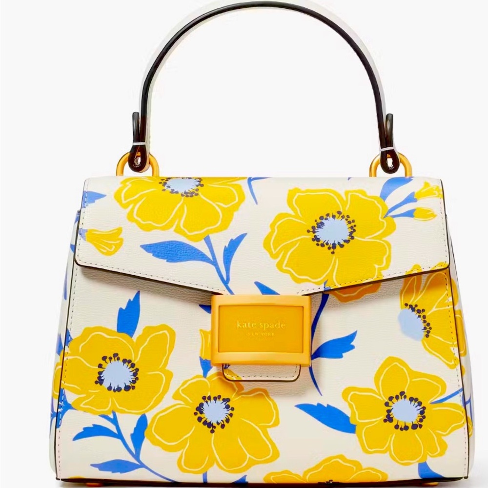 Authentic Brand New Kate Spade Katy Satchel in Dandelion